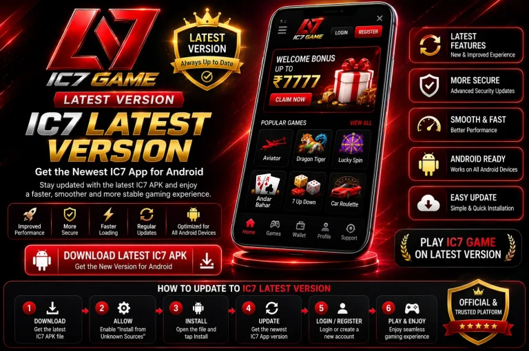 IC7 Latest Version APK update for Android